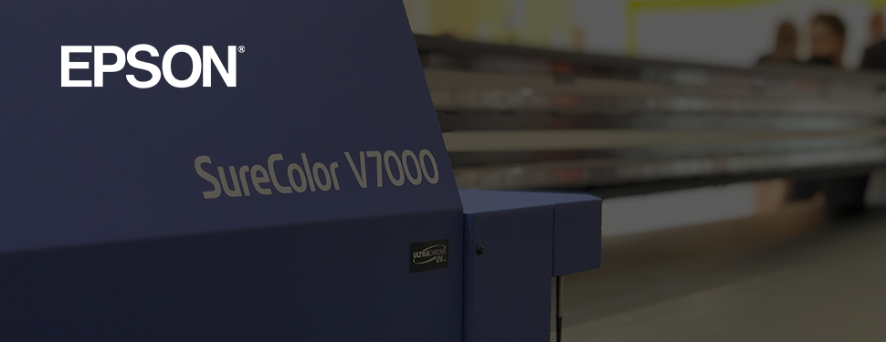 EPSON first UV Flatbed Printer
